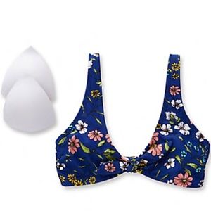 Hot Water Summer Organics Bikini Swim Top